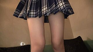 Japanese Teen In Uniform Refuses But Gets Raw Handjob And Homemade Sex Anyway