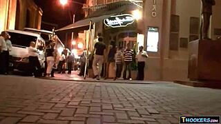 Big-Titted Shemale Drilled Hard on Bed