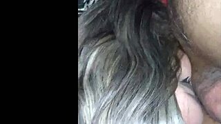 GabrielaStokweel, the Brazilian amateur, sucks guy's asshole in retro oral session.