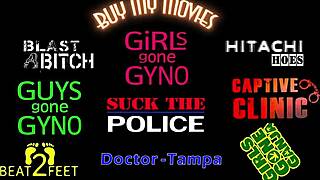 Doctor Tampa Humiliates Ebony Solana in Cheerleading Physical