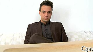 Gay sex happening in nature