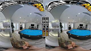 Virtual Porn: Game Of Billiards With Latina Milf Caitlin Bell