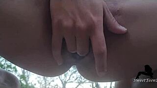 I Love To Tease In Public And Masturbate Myself Almost Caught At Beautiful Beach!