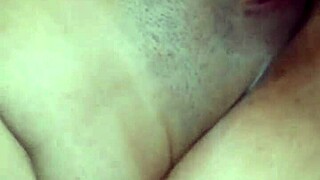 I found her half naked and couldn't resist her pussy