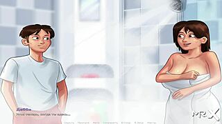 I love that hot bathroom bang in summertimesaga e4 13