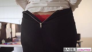 Office Obsession: Frankie G and Sweet Cat Fucking Hard at Work!