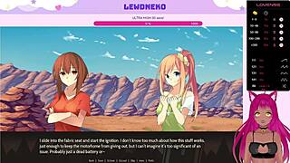 vtuber lewdneko plays highway blossoms part 1 in cute dating game