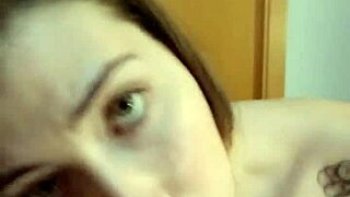 Stepson gets his cock sucked and fucked by his stepdad in a deepthroat session