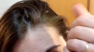 Stepson gets his cock sucked and fucked by his stepdad in a deepthroat session