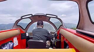 Mini-skirt adventure on a boat at Lake Kawaguchi in Yamanashi, Japan. A unique cultural experience unfolds.