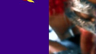 Senhora Pimenta starts smoking a cigar, undresses seductively, and ends with two cocks in her mouth for a wild blowjob session.