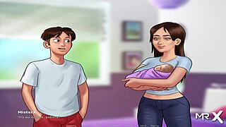 I love that hot bathroom bang in summertimesaga e4 13