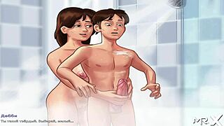 I love that hot bathroom bang in summertimesaga e4 13