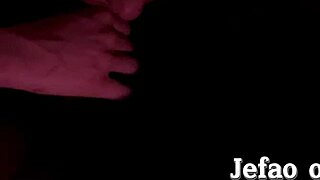 Feeling the best blowjob in the world from a mature Indian amateur riding big black cock with emotions