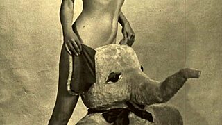 These retro beauties got wild with beasts in hairy outdoor scenes.