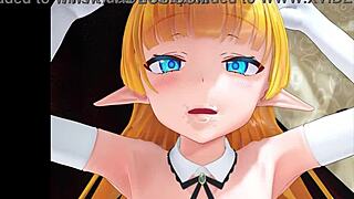 Hey, This Elf Hentai Has So Much Hot Ass And Cum Action Going On, It's Crazy!