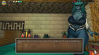 Hornycraft Minecraft Parody Hentai Merchant Whore Sells Ass For 10 Emeralds