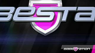 Blonde Babe Strips Naked!