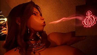 よ、魔女の下のハーバ パート3を4K 3Dヘンタイで見てみろ！ 🔥