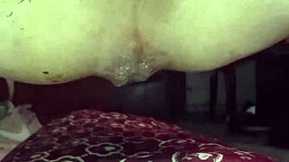 valentina the shemale fucks my ass so good with her dildo