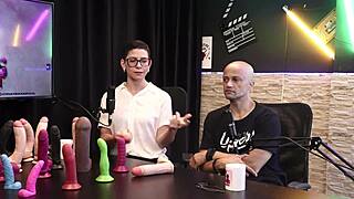 Eilani Quina Masturbates with Penis Toy