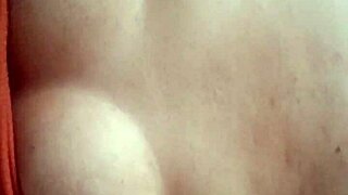 Addicted to masturbating with small tits, reaching orgasm in solo amateur session?