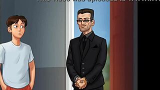 In summertime saga cap 2, sexy photo session with stepsister