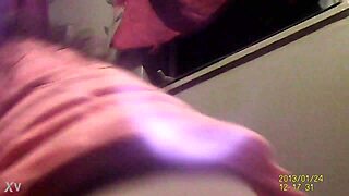 Sexy Lady Using Bathroom