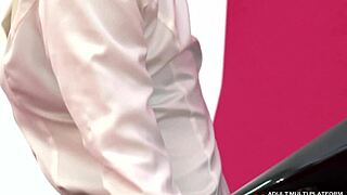 Hey, check this amateur Asian in lingerie! Maki Momoi stuns at the nude shoot. Can't believe her sexy vibe.