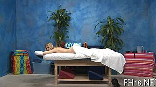 Ontspannende Massage Wordt Passionnele Porn Scène