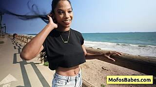 eden west seduces with big tits