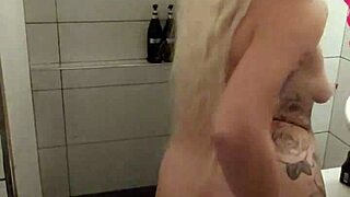 Feeling so aroused while playing with my toys and showing off my tattoo.