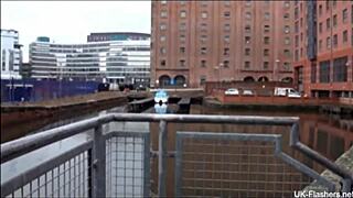 Chubby Amy's BDSM Fun In Restaurants