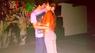 This teen is fulfilling her fantasy by fucking a hot milf