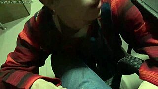 Casey Donovan SUCKS David Galager's cock on holiday BALCONY