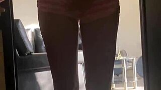 latina tells me to slow down while taking her doggystyle