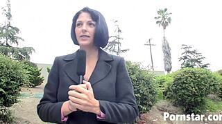 sexy hottie roxanne hall gets pussy fingered hard!