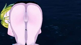 Anna exorcises you with her wet vagina in Shaman King