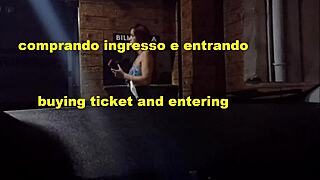 Wife Enters Porn Cinema Alone, Returns Covered in Cum