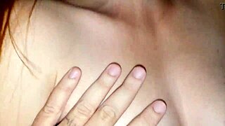 Redhead wife enjoys intimate moment with husband