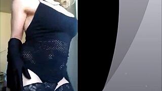 Stripper film with sensual striptease