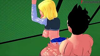 Dragon Ball Z EX 3 Part 5 Videl See Gohan and A18 Fucking Hard Watch Full 1hr Movie on Sheer or PTRN Fantasyking3