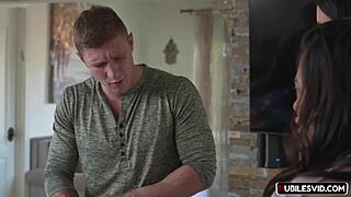 I watch Jamie Michelle and Vina Sky get stuck in milf porn