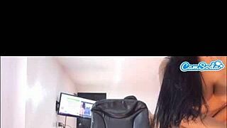 colombian ass grinding on chair