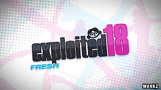 Wankz- cutest blond teen 18+ gets banged