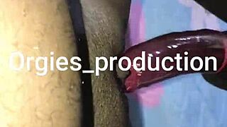 Home made fuck with my wet wife doggystyle on big black cock