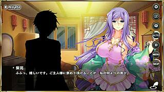 Erotic scene from anime series