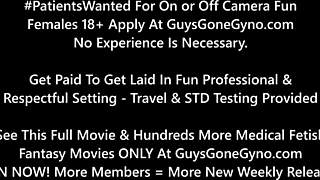 Angel Ramiraz möter förnedring i gynekologundersökning av läkarna Aria Nicole och Channy Crossfire