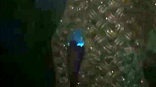 kim shows her pussy in thong at df nightclub exhibition