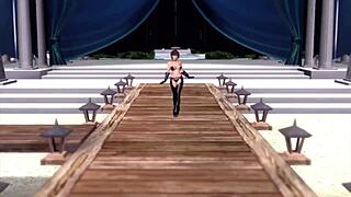 Reiko's Sexy Ass Entrance in Wrestling